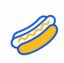 Hot dog icon