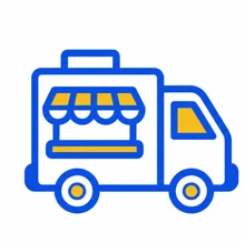 Food truck icon